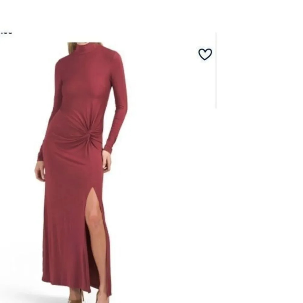 Yong Fabulous &Broke Madison High slit maxi dress